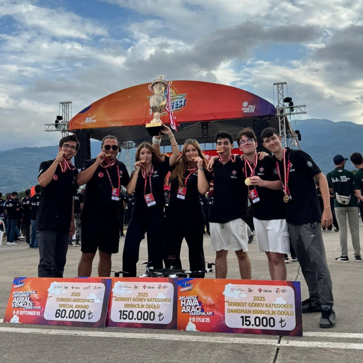 Zağanos UAV team